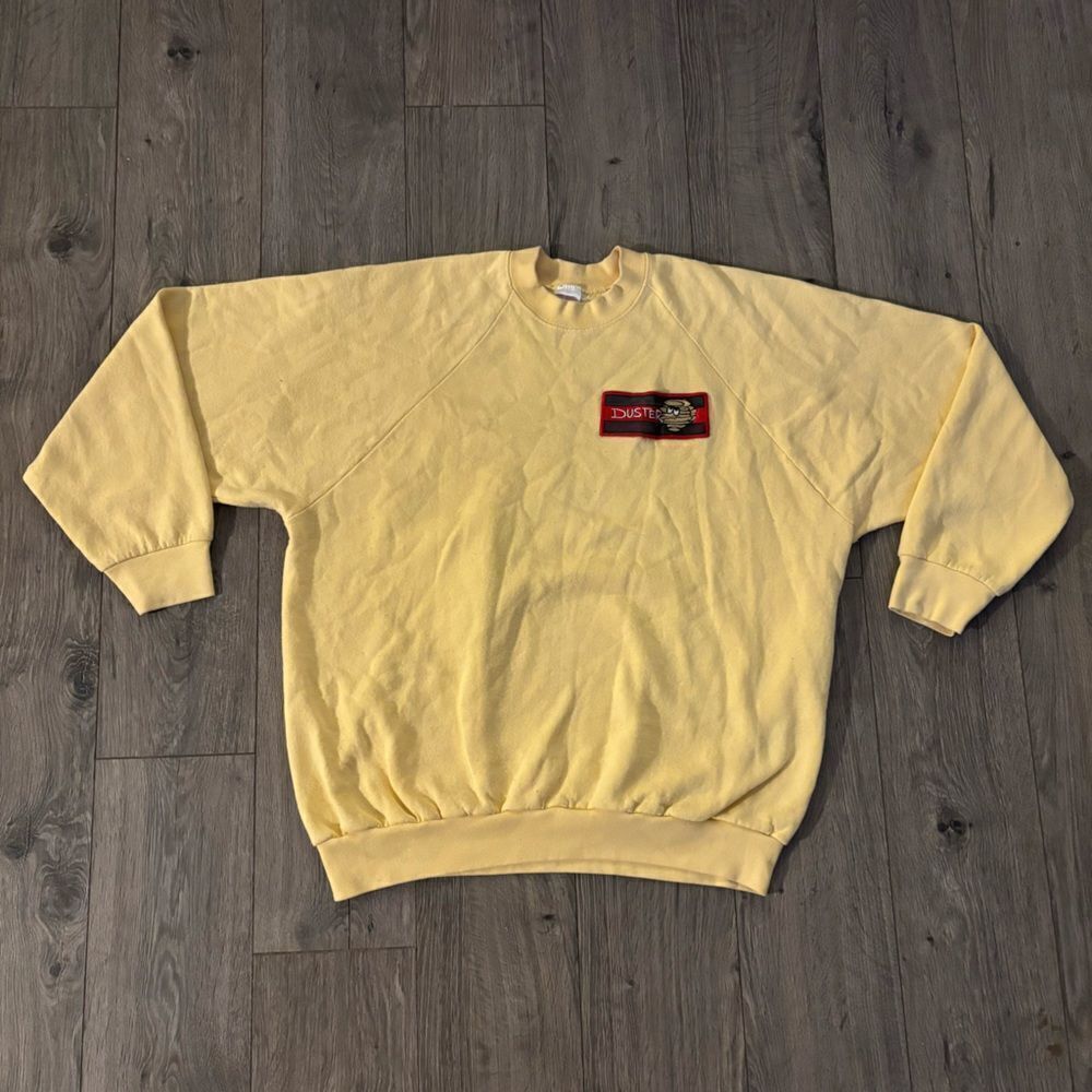 Vintage 80’s Plymouth Duster Emblem Crewneck Sweatshirt Women’s XL Men’s‎ Medium